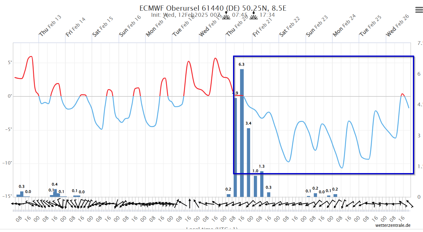 2025 02 12 11 44 01 Wetterzentrale.de Diagramme kalt