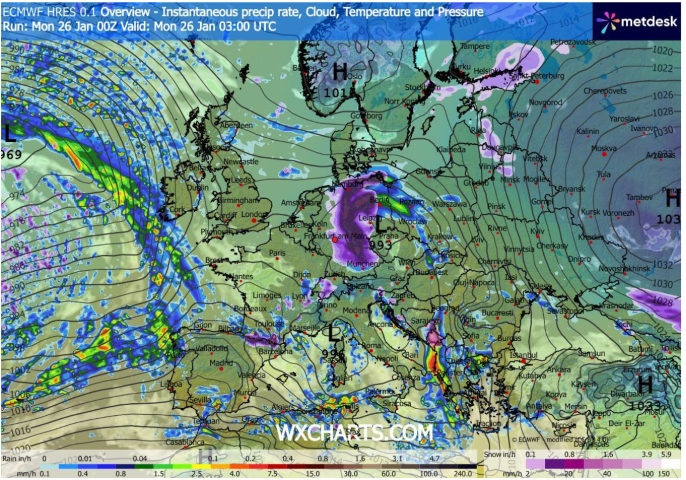 2026 01 26 Wetterlage Schneetief Small